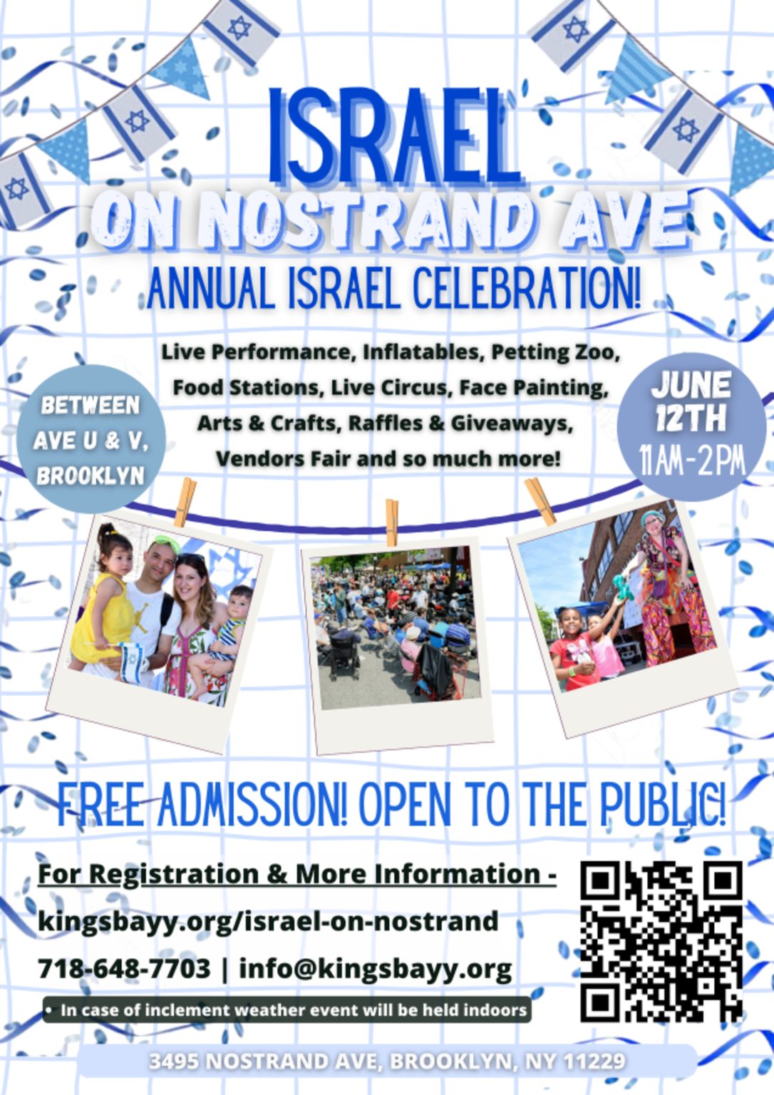 Israel on Nostrand Ave Celebration Kings Bay Y